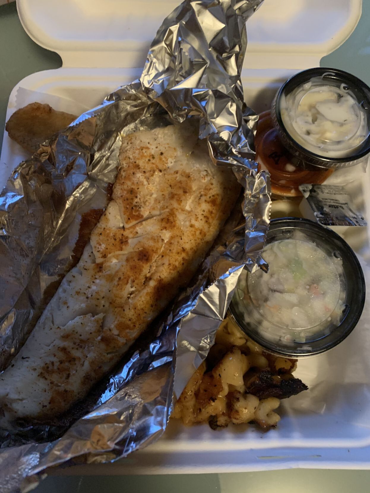 Perch and bluegill